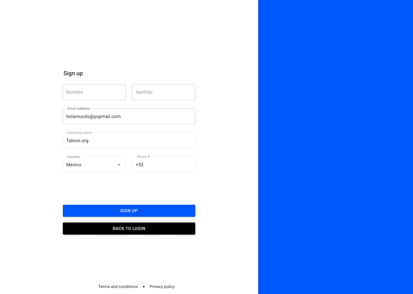 Auth (Login/Registro)